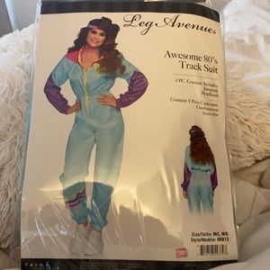 Halloween Costume🎃Awesome 80s Track Suit-2pc